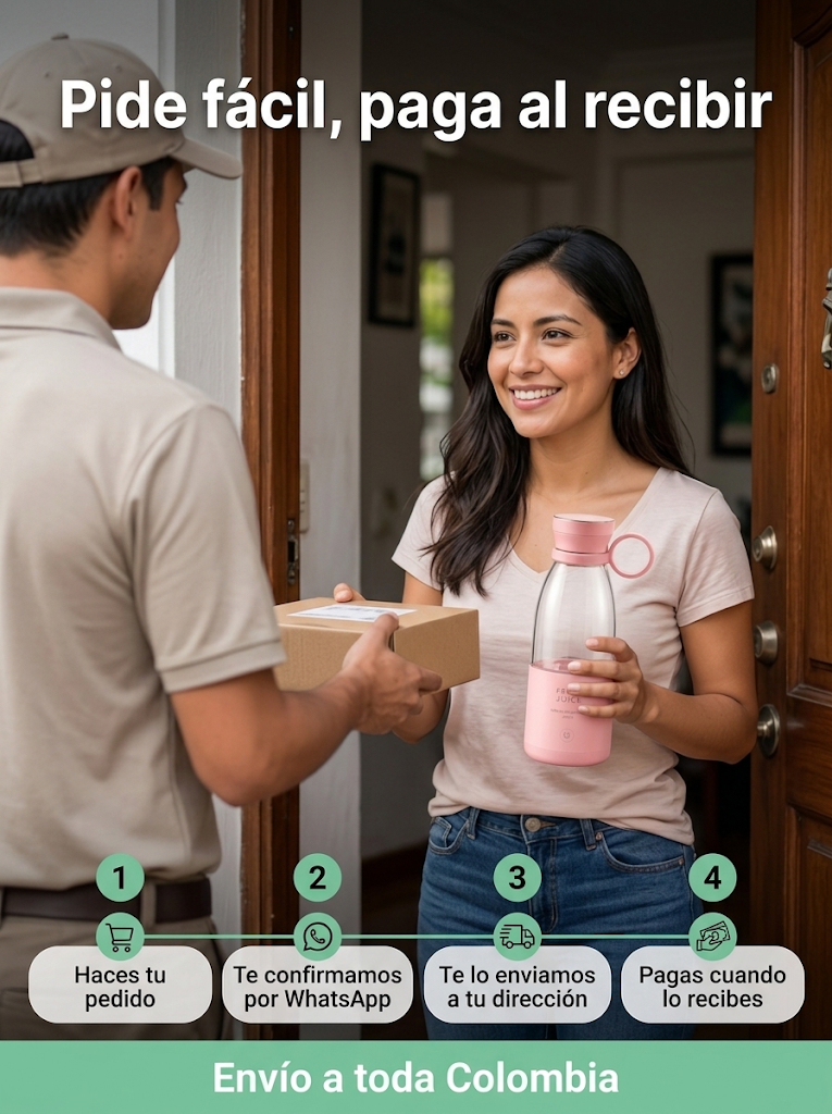 Cómo pedir y pagar al recibir tu LicuaFresh ToGo