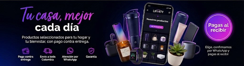 Tu casa, mejor cada día. Productos seleccionados para tu hogar y tu bienestar, con pago contra entrega
